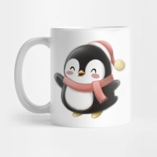Cute Penguin Drawing Mug